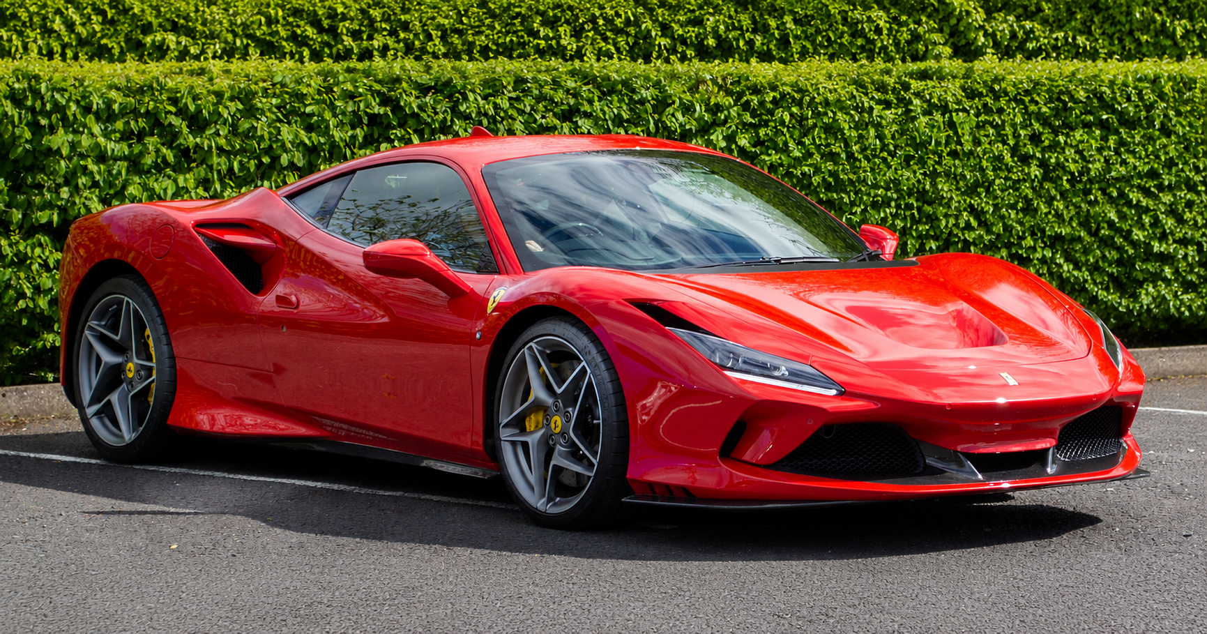 Red Ferrari F8